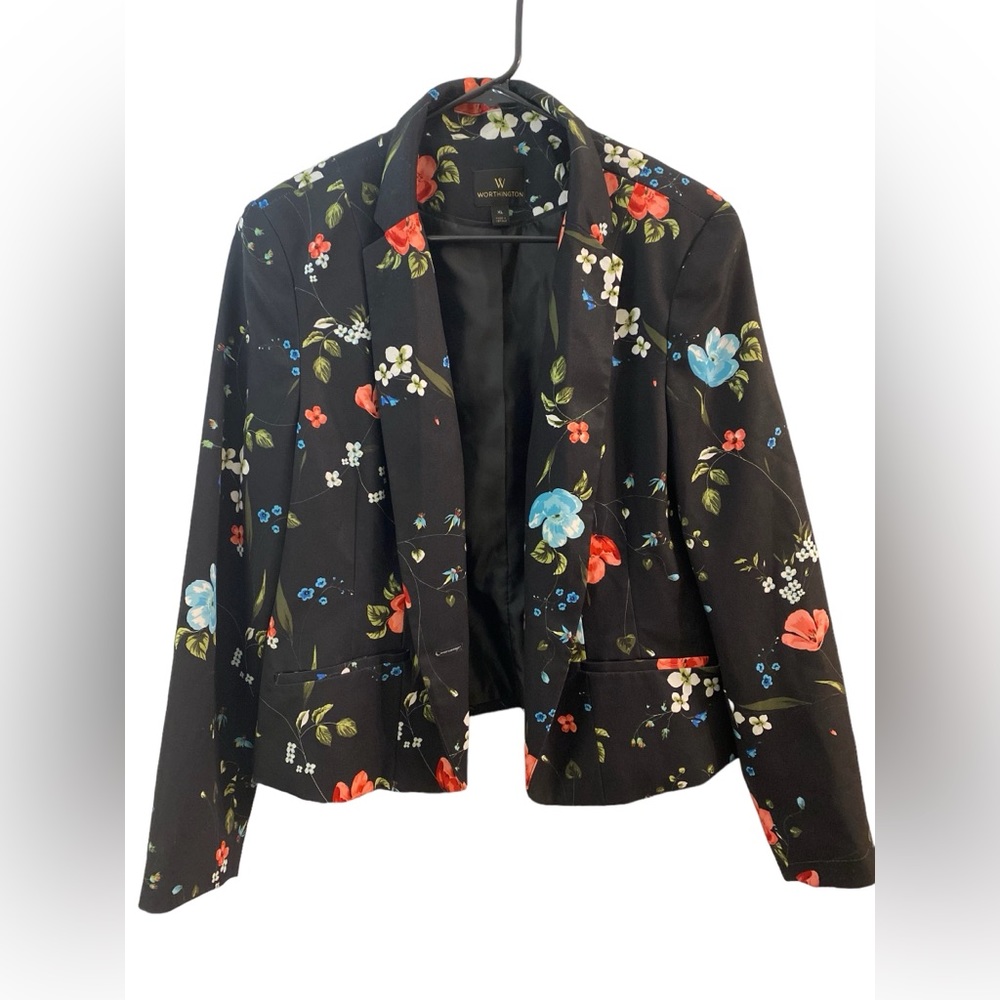 Worthington Women’s Printed Blazer